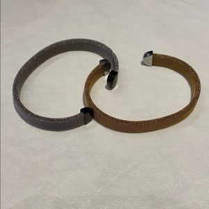 Italian made sterling silver bangles